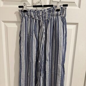 Hollister High Rise Striped Pants